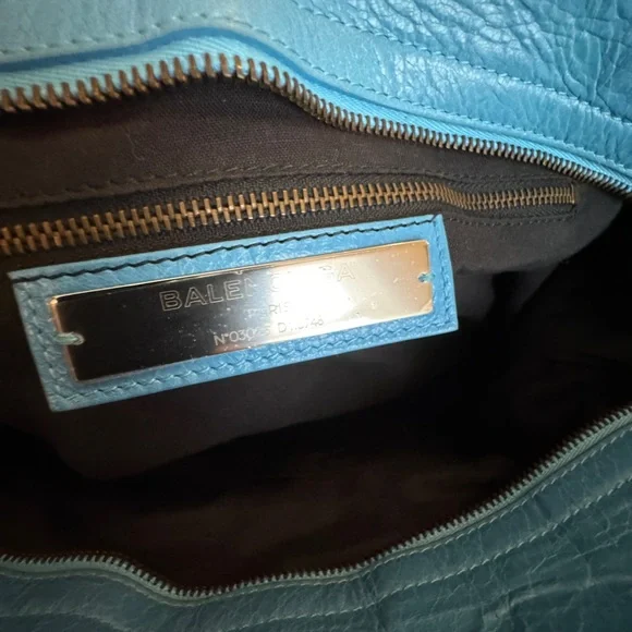 Balenciaga City Bag - Blue - Picture 4 of 7